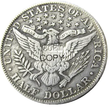 USA 1905POSD Barber Poole Dollari hõbetatud Koopia Mündid