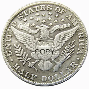 USA 1905POSD Barber Poole Dollari hõbetatud Koopia Mündid