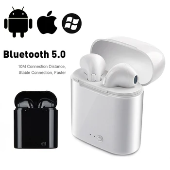 I7s TWS Wireless Kuular 5.0 Bluetooth Kõrvaklapid Kõrvaklapid Earbuds Peakomplekti, Kõrvaklapid, tark Xiaomi Telefon Samsung Huawei