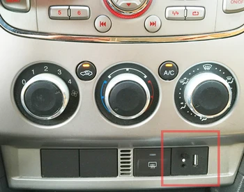 Ford Focus 2 MK2 Auto Hõbedane Must USB-AUX-Sisendi Liides CD Mängija Flash Muusika Seade, Heli-Mini Kaabel Vahetada Adapter