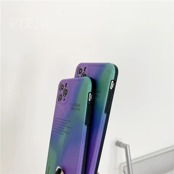 Mood Luksus Gradient Värvi Telefoni Case For iphone 12 11 Pro Max 7 8 plus X XS Max XR SE 2020 Katta Armas Silikoon Juhtudel Funda