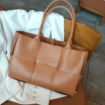 Fashion nahast käe kotti ja naiste suure mahutavusega klassi sõitmisest kott A4 paber faili kott naiste ema nahast, riidest kott