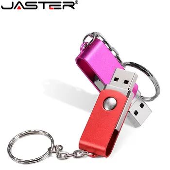 JASTER USB flash drive 128GB pen drive 64GB USB stick USB 2.0 mälupulk Arvuti Hulgimüük Custom LOGO Kingitus Võtmehoidja Bulk