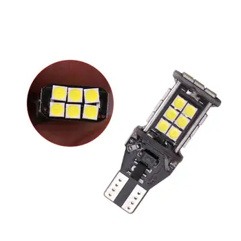 Auto Backup Reserv Valgustus Lamp Tail Lamp Xenon Valge 2TK T15 W16W Super Ere 1200Lm 3030 24SMD CANBUS
