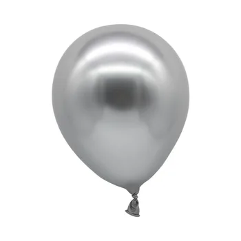 20Pcs Metallik Latex Balloon Pulm Täispuhutav Metallist Kroomitud Heelium Õhupallid Sünnipäeva Aastapäeva Teenetemärgid Õhu Pallid Globos