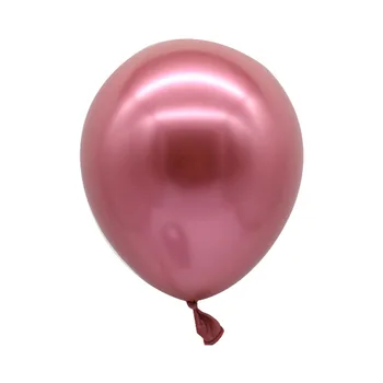 20Pcs Metallik Latex Balloon Pulm Täispuhutav Metallist Kroomitud Heelium Õhupallid Sünnipäeva Aastapäeva Teenetemärgid Õhu Pallid Globos