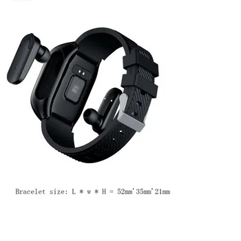 2 in 1 Smart Watch Earbuds Koos Kõrvaklapid Muusika BT 5.0 Wireless Touch Control Südame Löögisageduse kestab Android, iOS, Mille TWS Bluetooth