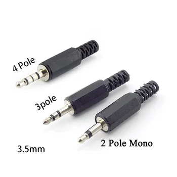 2 3 4 Masti Mono Stereo Audio Converter 3,5 mm RCA Pistik Video Dual Plug Kõrvaklappide Juhe Traat Ühenduspesa Kõrvaklappide Pesa B4