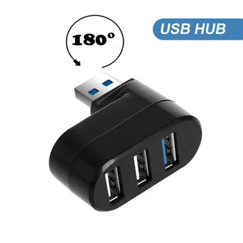 3/6Port Multi 3.0 USB-Hub Mini-USB-Hub Suure Kiirusega Pöörlema Splitter Adapter Sülearvuti Notebook PC-Arvuti lisaseadmed