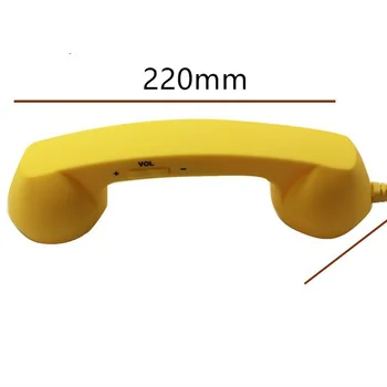 Classic Retro 3,5 mm Kõrvaklapid Mugav mobiiltelefon, Kõrvaklapid, Mini Kaasaskantav Kõlar koos Mic Kõne Vastuvõtja Iphone