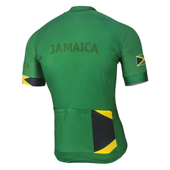 Jamaica 2020 Väljas Meeste Suvel Hingav Jalgrattasõit Jersey Bike Mountain Road Race Tops Jalgratta Kanda Roheline Bike riided