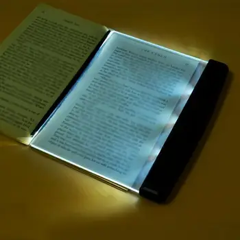 LED-Raamat, Valgus Lamedad Clip-Kaitsevad Silma Siseruumide Valgustus Öise Sõidu ühiselamu Raamatu Lugemine Tuled Ultra-õhuke Öö Valguses