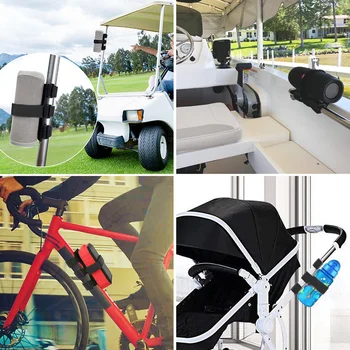 Jalgratta BT Wireless Speaker Mount Fikseerimise Rihm Universaalne Multi-funktsionaalne veepudelit Omanik Golf Cart Tarvikud