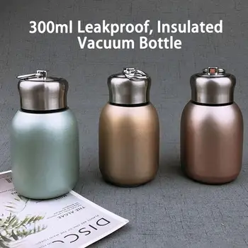 300ml Mini Vacuum Flask Roostevabast Terasest Tassi Termilise Pudel Reisi Kooli Väljas Termo Tassi Kohvi, Veini Termosed Vee Pudel