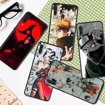 Anime Ka Case For Samsung Galaxy A50 A10 A70 A20e M31 A30 A40 A02s M30s M21 M11 F41 Põrutuskindel TPU, Must Kaas
