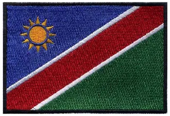 Namiibia tikandid lipu plaastrid logod raud 3