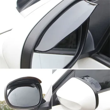 2tk Universaalne Rearview Mirror Vihma Kulmu PVC Auto Peegel Vihma Kilbi Varju Kate Protector Guard PVC Veekindel Tera Uus 2020
