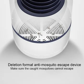 LED Mosquito Killer Lamp Mutt Repeller USB Anti Mosquito Repellent, Elektrilised Vaikne Sääsk Fly Trap Putukate Tapja Aed