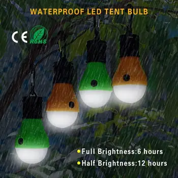 Mini Kaasaskantav Latern Telk LED-Telkimine Pirn Avarii Lamp Eemaldatav LED Night Light Taskulamp Telkimine