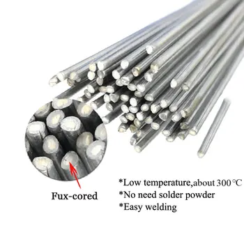 Vask alumiinium keevitada flux südamikuga traat Madal Temperatuur Alumiiniumi Keevitus Rod Tööriist