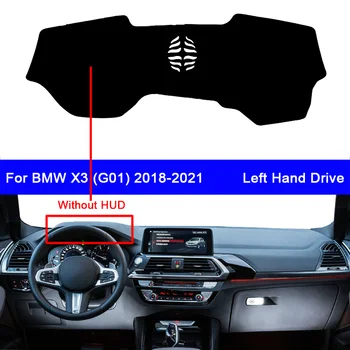Auto Sise Armatuurlaua Kate BMW X3 G01 2018 2019 2020 2021 Auto Dash Mat Vaip Cape Sun Varju Anti-UV Dashmat Pad Protector