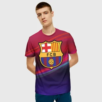 Meeste T-särk 3D-FC Barcelona