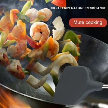 Non-stick Cooking Turners Spaatliga kuumuskindel Kühvel, Lusikas Kõrge Kvaliteedi Turner Paindlik Köök Toiduvalmistamise Vahendid