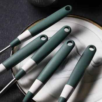 KOMPLEKT Silikoonist spaatel spaatliga kööginõud spaatliga set köök non-stick cooking lusikas supi lusikas toiduvalmistamis silikoon nõud ohutus