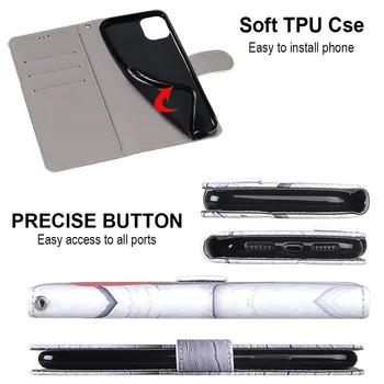 Lapsed Etui Kaardi Omaniku Rahakoti Flip Case For Xiaomi POCO M3 X3 NFC Mi 10 Lite Redmi 9 Peaminister 9A 9C 8A 7A Märkus 9T 9S 8T 8 Pro Kate
