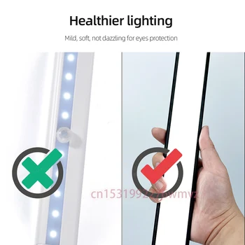 Valgustus LED Riba Suurem liikumisanduriga Tuled Köök Kapp USB Lamp Alati Kerge Traadita Garderoob Kodu-S