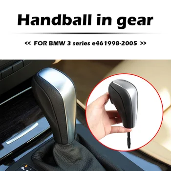 Auto Manual Gear Shift Knob Kinni Auto Gear Shift Knob Asendamine BMW E46 3 Seeria 1998-2005 E60 5-Seeria, 2004-2010