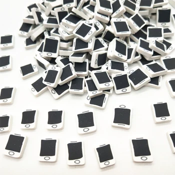 20g/palju 1cm Mobiiltelefoni Polymer Clay DIY Crafts Plastikust Klei Muda Osakesed Suur Mobiiltelefon Savi