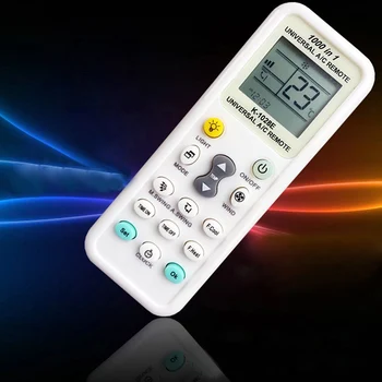 Universaalne 1000 1 K-1028E LCD Madal energiatarve Õhu konditsioneer A/C puldiga Kontroller Multifunktsionaalne Smart Home