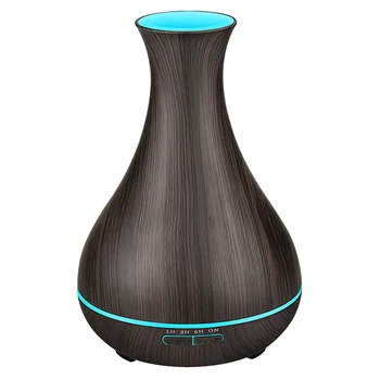 KBAYBO 550ml õhu niisutaja Elektrilised Aroma eeterlik Õli Hajuti puit Ultraheli udu fogger 7 värvi LED night light