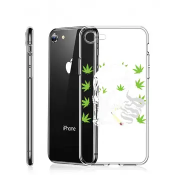 Kanepi weed tubakataime Telefoni Juhul Läbipaistvad iPhone 6 7 8 11 12 s mini pro X XS XR MAX Plus