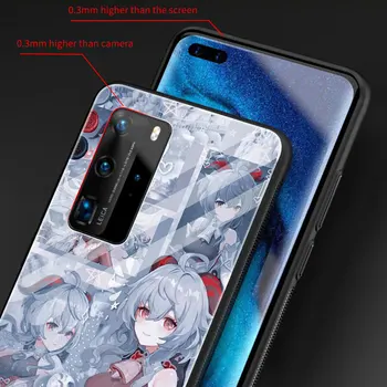 Genshin Mõju Anime Karastatud Klaasist Telefoni Puhul Huawei P30 Lite 10 20 Pro P40 Lite P Smart Z 2019 Katab Kest Kaitseraua Coque