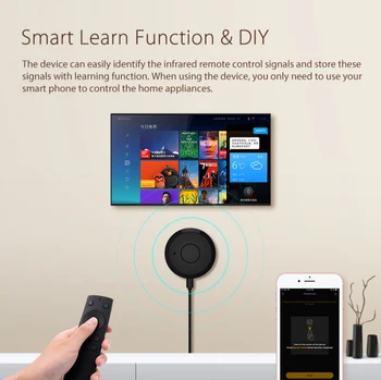 WiFi Smart IR Kontroller Smart Home Blaster Infrapuna Juhtmeta Kaugjuhtimispult Tööd Alexa Google ' i Kodu Tuya Arukas Elu