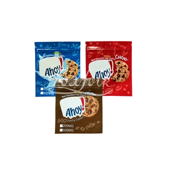 Päris Šokolaadi Chipcookies Pakend Kotid Originaal Krõmpsuv Edibles Pakendi Mylar Kott 710 Hapu Söödav Visast Küpsiste Lõhn Proof