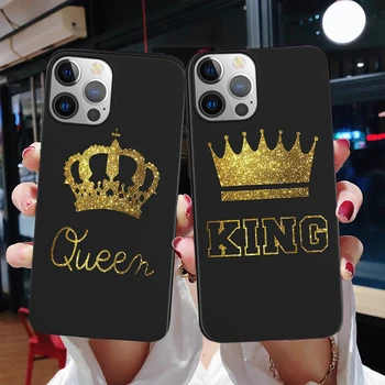 Paarid Kuningas Kuninganna Kroon Samsung Galaxy A50 A51 A52 A71 A70 A72 A11 A12 A20S A20E A21 A21S A31 A32 A40 A41 A01 Vahendite Capa