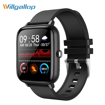 Willgallop P6 BT Kõne SmartWatch Käepaela Mehed Naised Sport Kell Südame Löögisageduse Monitor Fitness Smartwatch Android ja ios