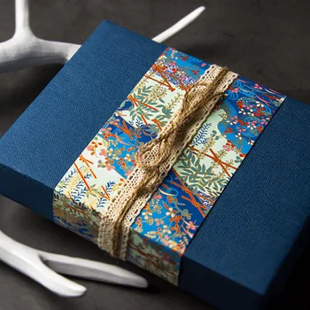 120gsm Paks Linane tekstuuriga paber Jõulud pakkepaber suured käsitöö sünnipäev Jõulud Uue Aasta kingitus kasti Decor