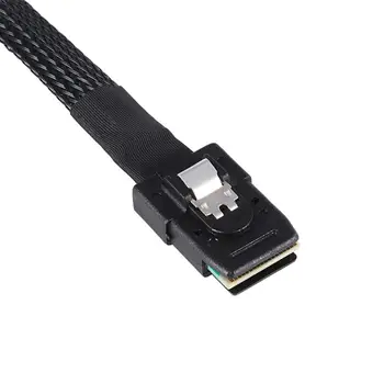 G0101 MINI SAS 36P SFF 8087 kuni 4 SATA 7P kõvaketas Cable Splitter Juhe Paindlik Point-to-Point Ühendus Ladustamise Süsteem