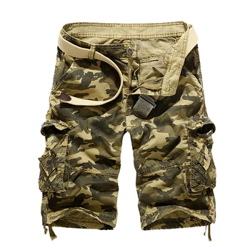 Meeste lühikesed püksid suvel Kamuflaaž Lasti Meeste lühikesed Püksid Lahe Suvi Sõjalise Camo Lühikesed Püksid Hot Müük Homme Cargo Püksid