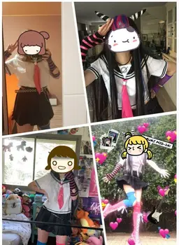 Kiire Shipping Anime Super DanganRonpa Ibuki Mioda Cosplay Kostüüm Kleit Sobiks Halloween Karnevali Kostüümid, Naiste Suvine Kleit