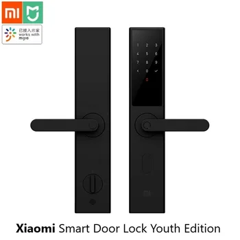Xiaomi Mijia Smart Ukse Lukk Noored Edition Smart lock Sõrmejälg, Parool, Bluetooth Avada Tuvastada Alarmi Tööd Mi Kodu App