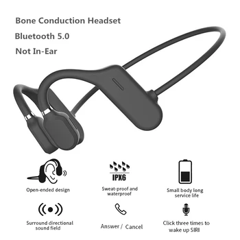 Ei ole In-ear Sport Kõrvaklapid Luu Juhtivus Kõrvaklapid Bluetooth-Veekindel Mugav Kanda Avatud Kõrva Konks Kerge Kaal