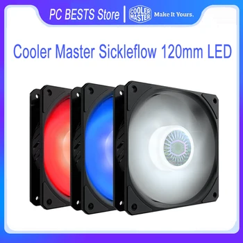 Tootekood: Cooler Master sickleflow 120mm LED 4pin PWM Ventilaator UUS Laba beargn ja UUS Laager Hermeetik CPU Cooler Fänn