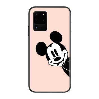 Armas Disney Cartoon Minni Hiirt, Telefon Pehme Kaas Juhul Telefoni kate kere SamSung Galaxy S 6 7 8 9 10 20 Pluss Serv E 5G Valgustatud