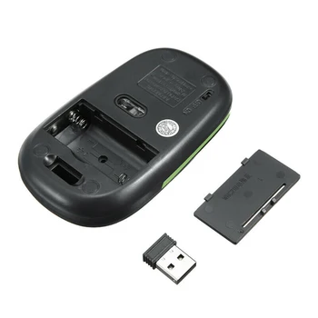 Juhtmeta Hiire Ergonoomiline Arvuti Hiirt ARVUTI Optilise Mause USB Vastuvõtja 2 Nööpi 2.4 Ghz Traadita Sülearvuti Dropshipping