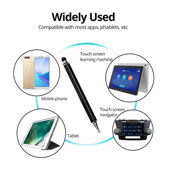 Universaalne 2 in 1 Pliiatsi Joonistus Tablett Pliiatsid Mahtuvuslik Ekraanil Caneta Touch Pen for Mobile Android Telefon Nutikas Pliiats Tarvikud